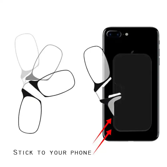 Nose Clip Reading Glasses